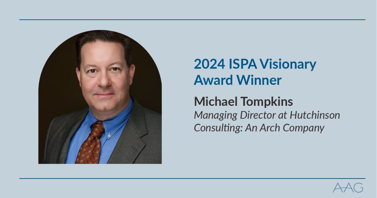 Michael Tompkins Wins 2024 ISPA Visionary Award Info Photo